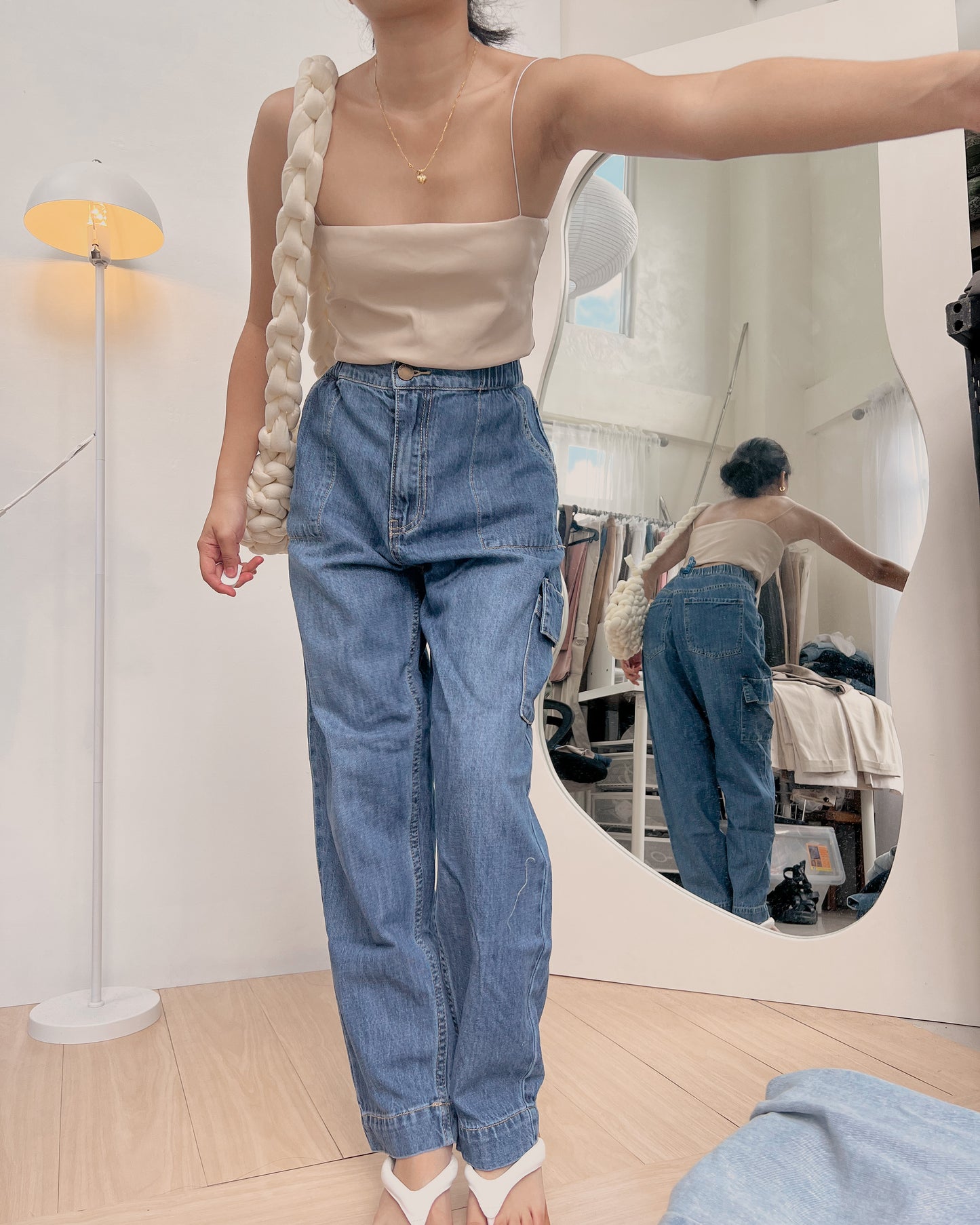 6IXTY8IGHT utility denim pants B38 (29-32)