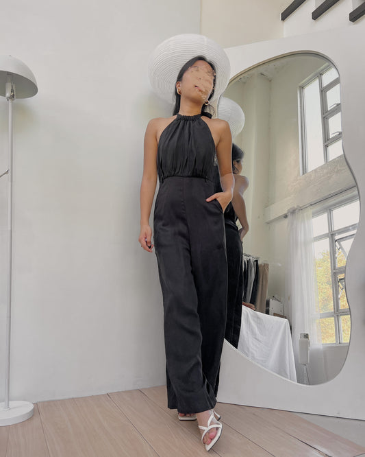 black romper pants