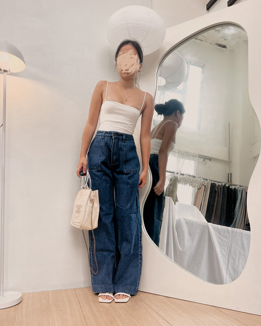 dark washed denim pants (27-28) P2