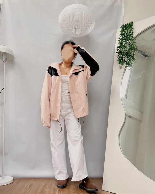 two toned high quality windbreaker jacket