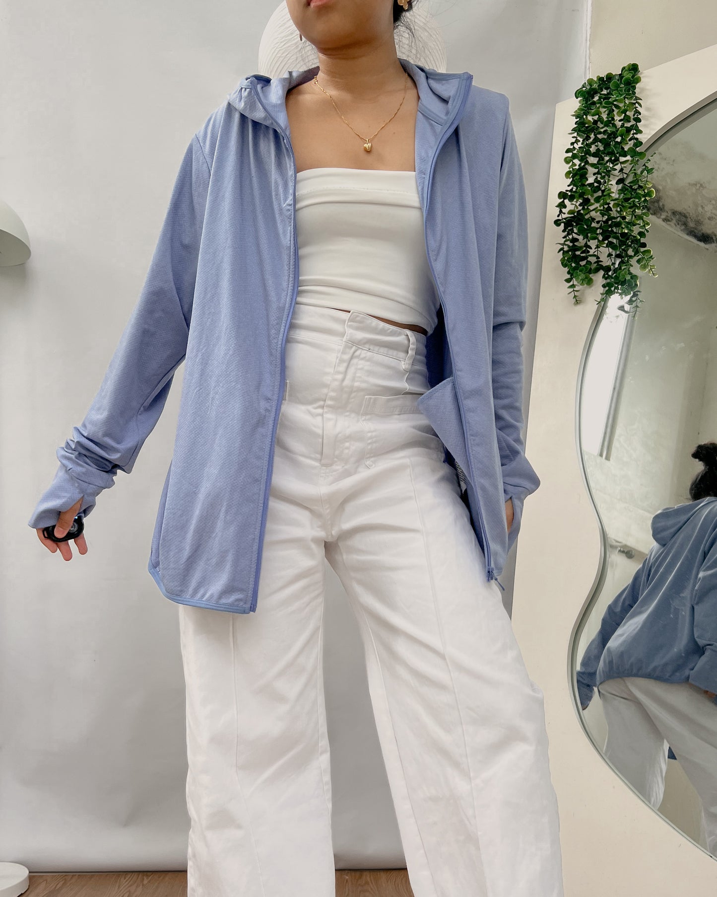 UNIQLO blue airism jacket