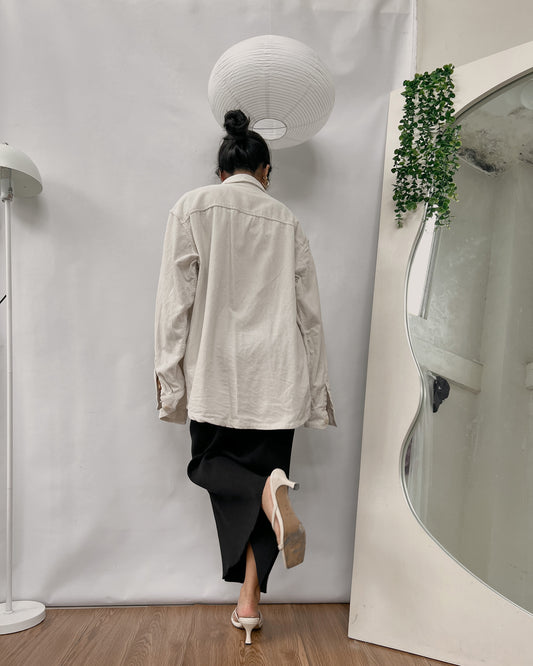 UNIQL0 corduroy button down jacket