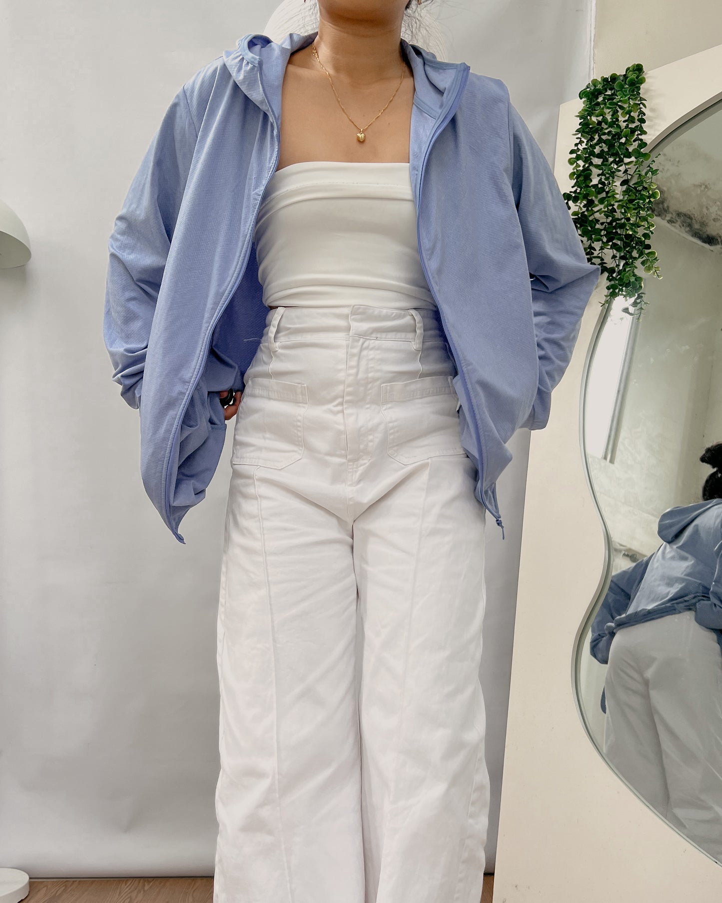 UNIQLO blue airism jacket
