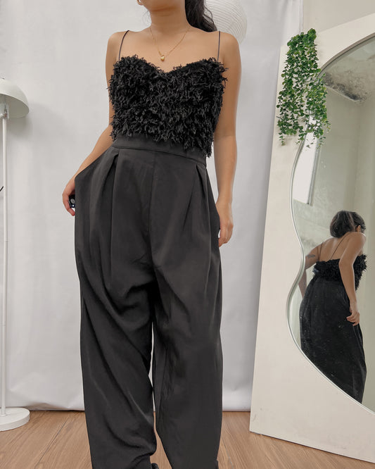 prettiest spaghetti straps romper pants