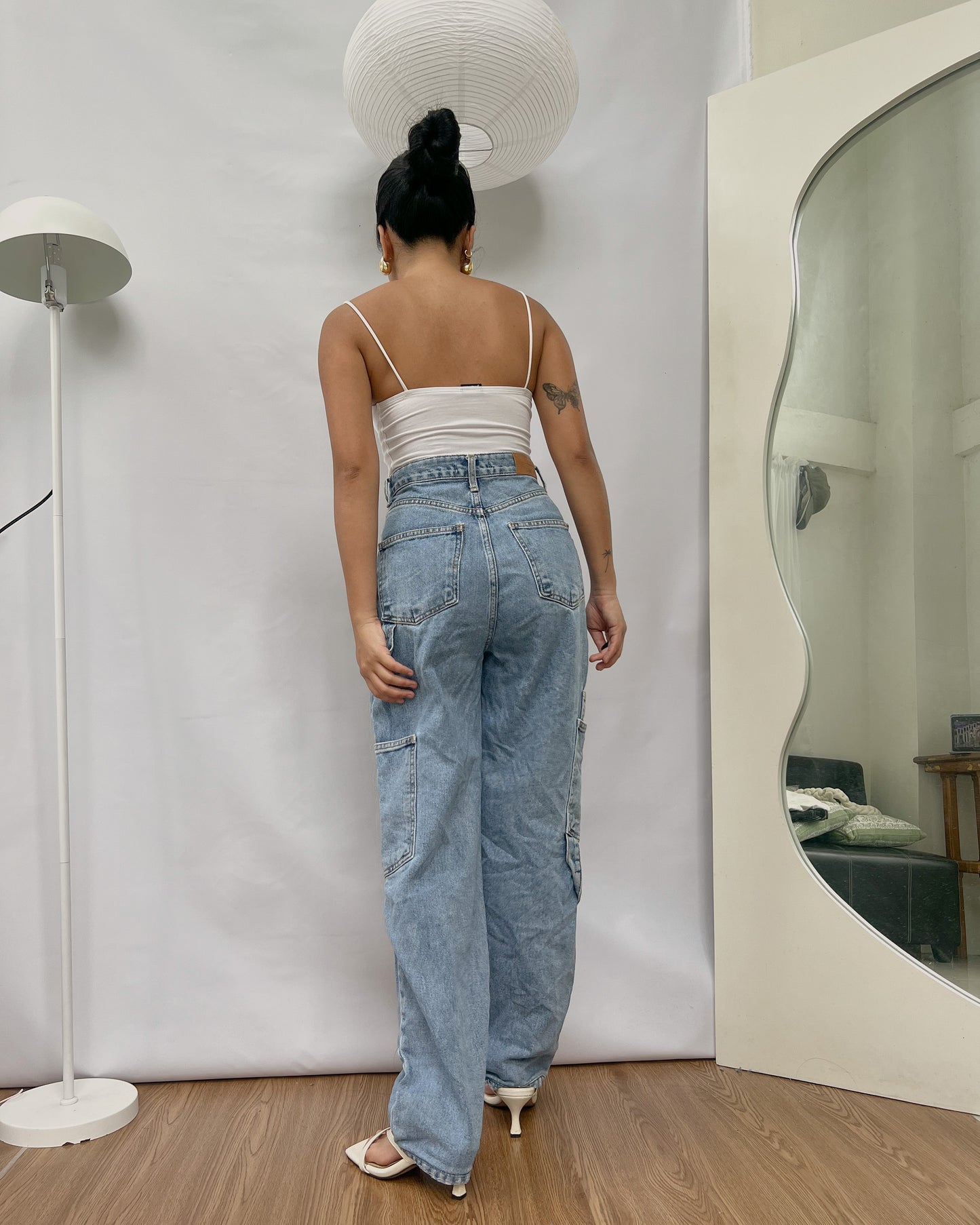 most favorite high quality straight cut cargo pants K4