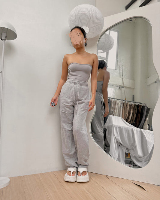 high quality gray jogger pants S48 (27-30)