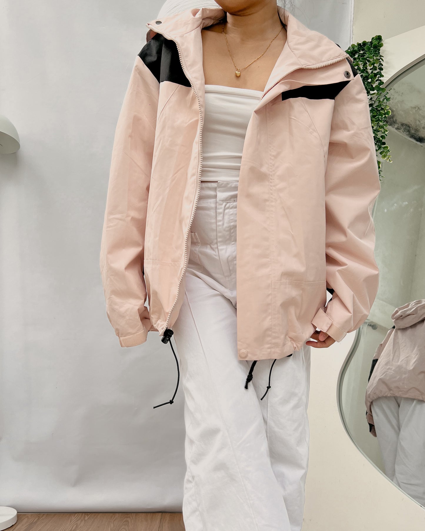 two toned high quality windbreaker jacket