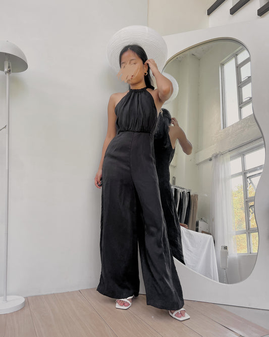 black romper pants