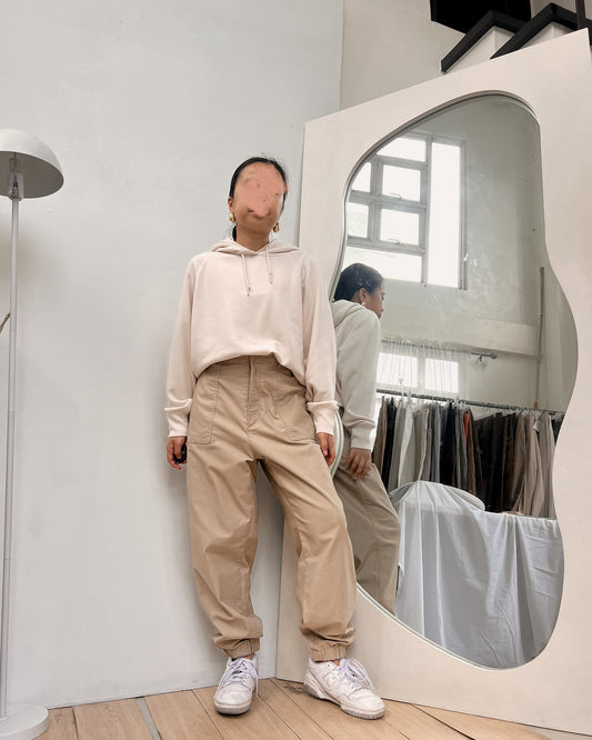 UNIQLO nude high quality hoodie