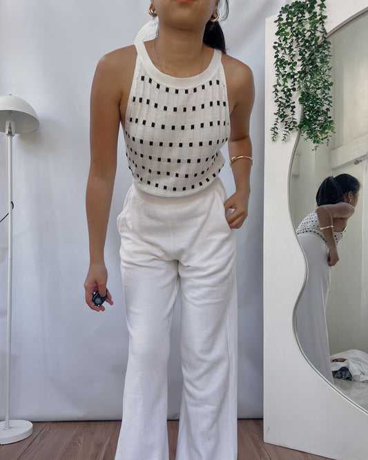 H&M knitted halter top