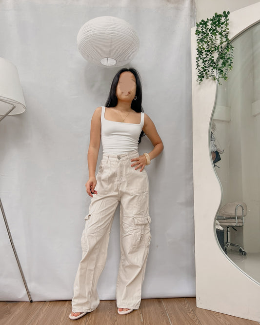off white denim cargo pants v16
