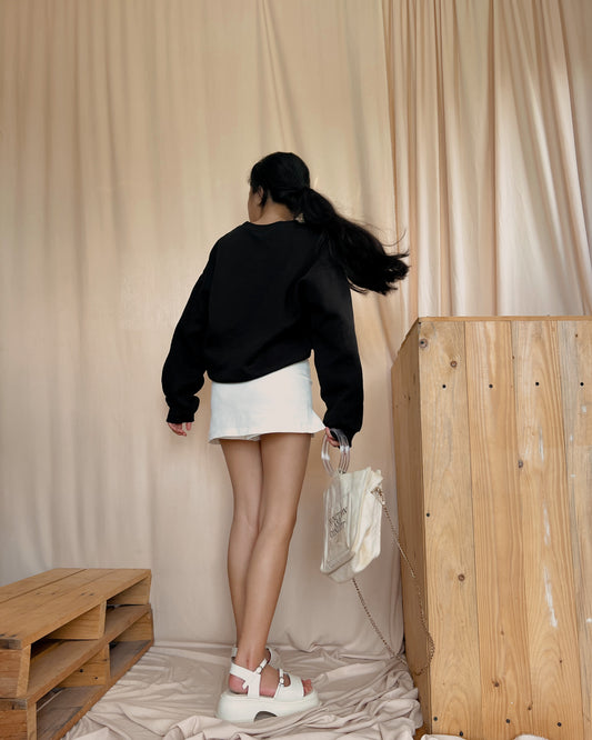 black pullover