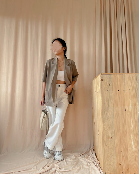 OLT Blazer in DARK GRAYISH BROWN