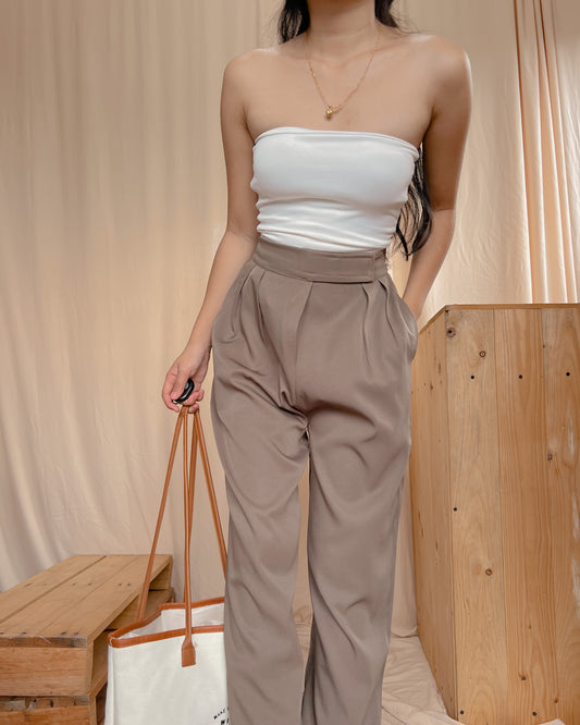 A1 BRANDNEW wide leg trousers with velcro straps