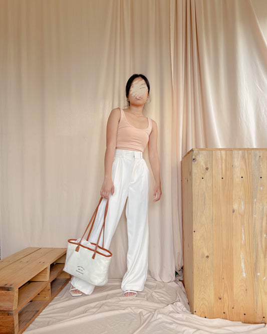 OLT Trousers in OFF WHITE
