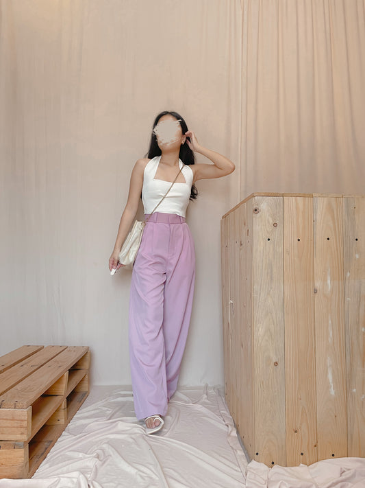 OLT Trousers in DARK PINK