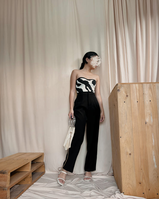 black high quality trousers B5