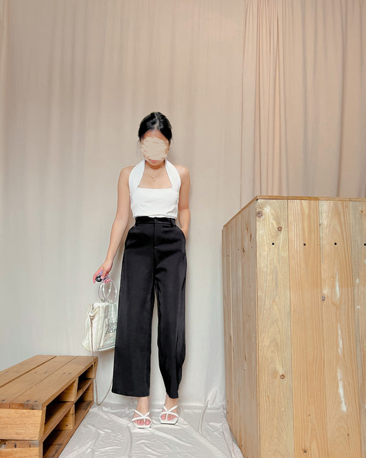 Black ankle length trousers x16