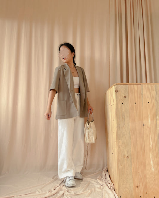 OLT Blazer in DARK GRAYISH BROWN