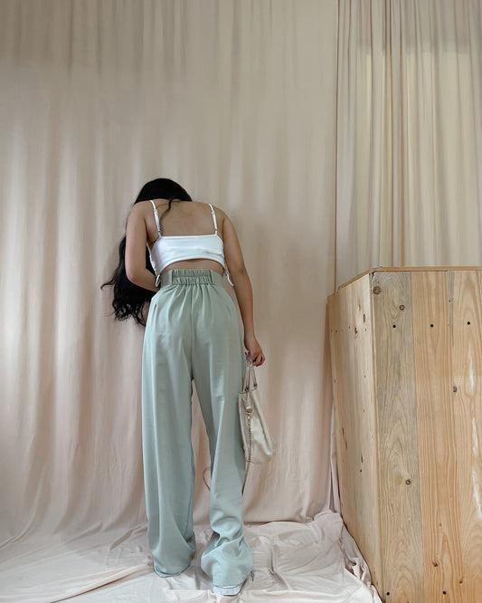 OLT Trousers in SAGE GREEN