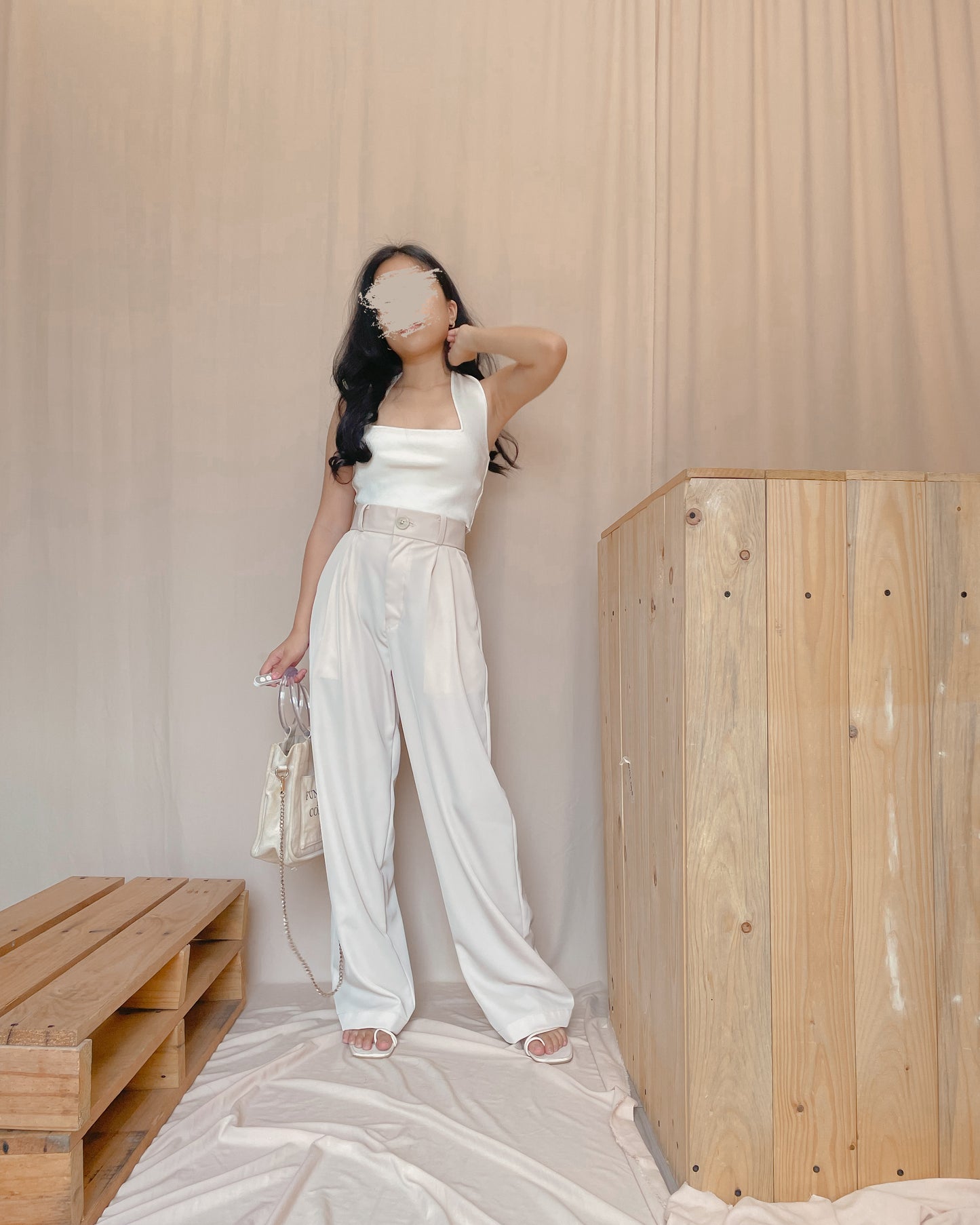 OLT Trousers in CREAM