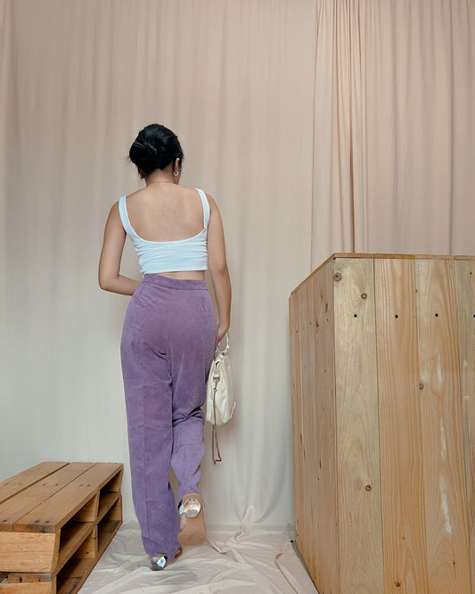 Soft Corduroy violet  pants M12