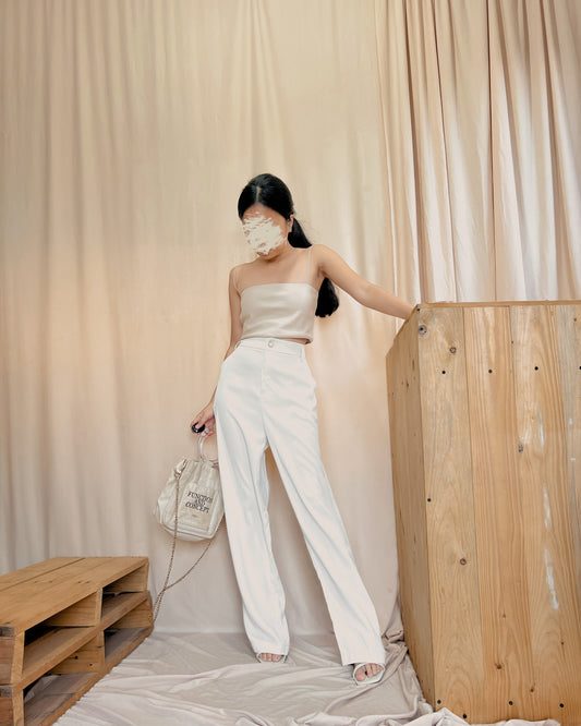 C1 cream high quality trousers C1